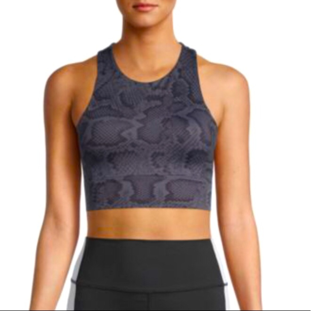 Allfenix Indie Python Print Racerback Sports Bra … - image 2